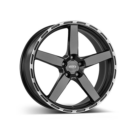 Cerchi in lega DOTZ Marinabay Dark 10.0x21 Gunmetal Polished Lip