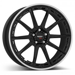 Cerchi in lega DOTZ Sonoma Dark 8.0x19 Black Matt Polished Lip