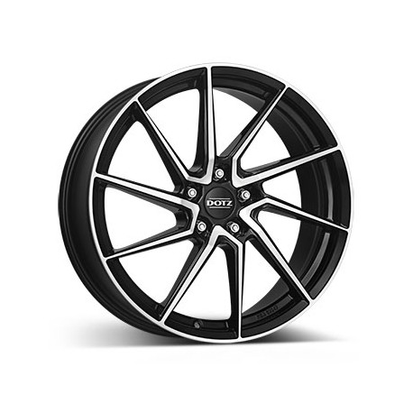 Cerchi in lega DOTZ Spa Dark 7.5x17 Black Polished