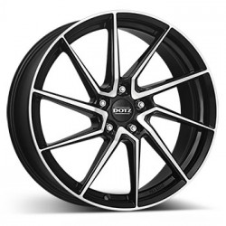 Cerchi in lega DOTZ Spa Dark 8.0x19 Black Polished