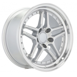 Cerchi in lega Replica BMW 3 E36 E46 E90 E91 E92 5 E34 E39 E60 7 E23 E38 E65 9.5x17 Come da foto