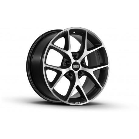 BBS SR 7.5x17 Vulcano Grau Diagedreht