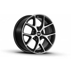 BBS SR 8.0x17 Vulcano Grau Diagedreht