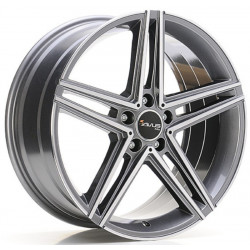 Cerchi in lega Avus AC-515 7.5x17 Anthracite Polished