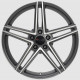 Cerchi in lega Avus AC-515K 9.5x19 Anthracite Polished