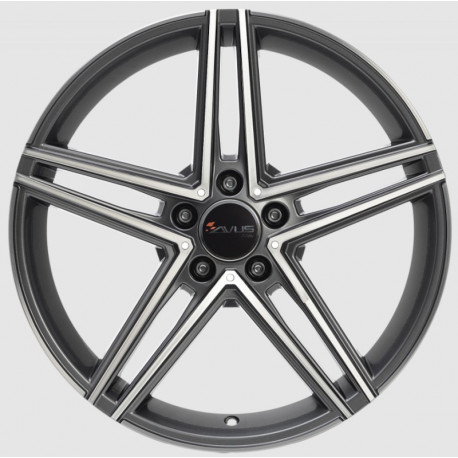 Cerchi in lega Avus AC-515K 9.5x19 Anthracite Polished