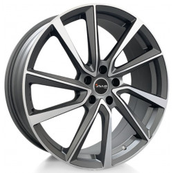 Cerchi in lega Avus AC-518 7.5x17 Anthracite Polished