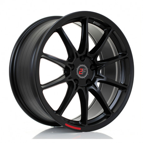 2FORGE ZF8 8.0x18 Matt Black