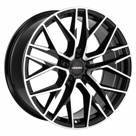 Cerchi in lega Carmani 20 Ludwig 9.5x19 Black Polish