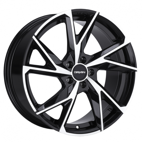 Cerchi in lega Carmani 23 Rudi 8.5x19 Black Polish