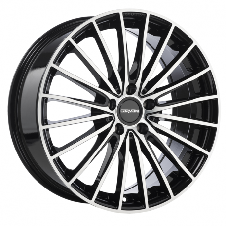Cerchi in lega Carmani 24 Karl 8.0x18 Black Polish