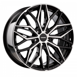 Cerchi in lega Carmani 26 Max 8.5x19 Black Polish