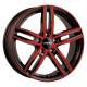 Cerchi in lega Carmani 14 Paul 6.5x16 Red Polish