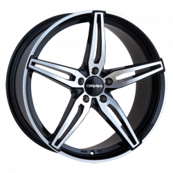 Cerchi in lega Carmani 15 Oskar 7.0x17 Black Polish