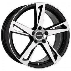 Cerchi in lega Carmani 16 Anton 6.5x16 Black Polish