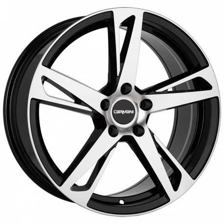 Cerchi in lega Carmani 16 Anton 6.5x16 Black Polish