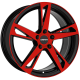 Cerchi in lega Carmani 16 Anton 7.5x17 Red Polish