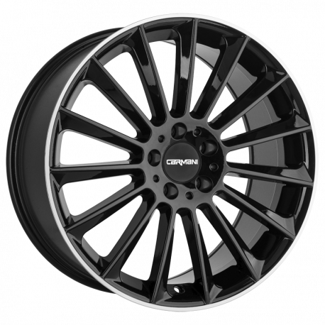 Cerchi in lega Carmani 17 Fritz 9.0x19 Black Lip Polish