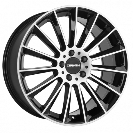 Cerchi in lega Carmani 17 Fritz 10.0x22 Black Polish