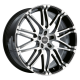 Cerchi in lega Oxigin 14 Oxrock 7.5x17 Black Full Polish