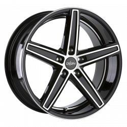 Cerchi in lega Oxigin 18 Concave 7.5x17 Black Full Polish