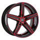 Cerchi in lega Oxigin 18 Concave 7.5x17 Red Polish