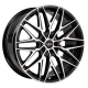 Cerchi in lega Oxigin 25 Oxcross 9.0x20 Black Full Polish