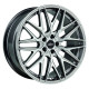 Cerchi in lega Oxigin 25 Oxcross 8.5x19 Hyper Silver Polish