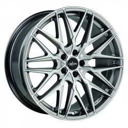 Cerchi in lega Oxigin 25 Oxcross 8.5x19 Hyper Silver Polish