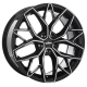 Cerchi in lega Oxigin 26 Oxid 8.5x19 Black Full Polish