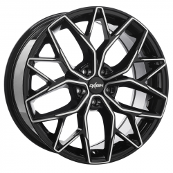 Cerchi in lega Oxigin 26 Oxid 8.5x19 Black Full Polish