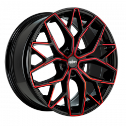 Cerchi in lega Oxigin 26 Oxid 8.5x19 Red Polish