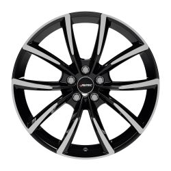 Cerchi in lega Autec Astana 7.0x17 Black Polished