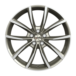 Cerchi in lega Autec Astana 8.0x18 Titanium Silver Polished