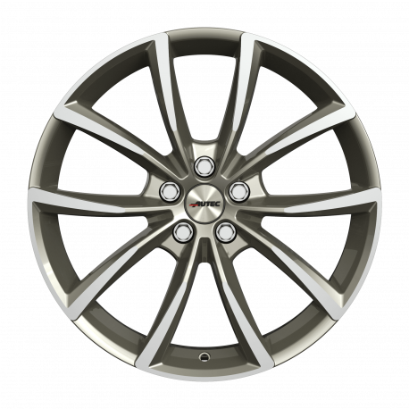 Cerchi in lega Autec Astana 8.0x18 Titanium Silver Polished