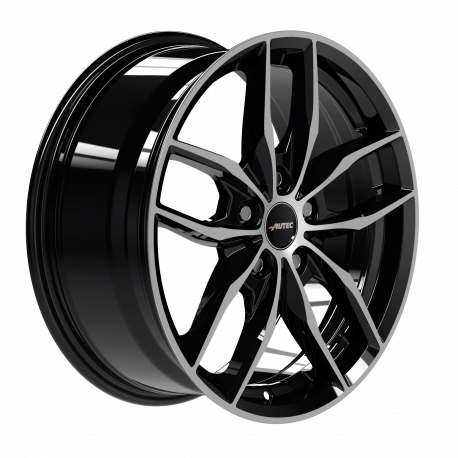 Cerchi in lega Autec Bavaris 7.0x16 Black Polished