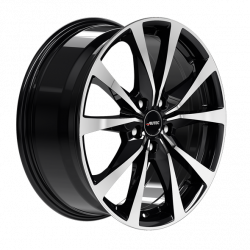 Cerchi in lega Autec Brixen 7.0x17 Black Polished