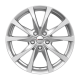 Cerchi in lega Autec Brixen 7.0x17 Brilliant Silver