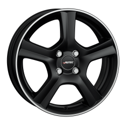 Cerchi in lega Autec Ionik 6.0x16 Black Matt