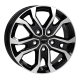 Cerchi in lega Autec Kiso 7.0x17 Black Polished