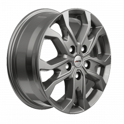 Cerchi in lega Autec Kiso 7.0x17 Titanium Silver