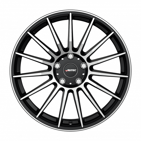 Cerchi in lega Autec Lamera 7.5x17 Matt Black Polished