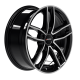 Cerchi in lega Autec Mercador 6.5x16 Black Polished