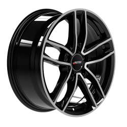 Cerchi in lega Autec Mercador 6.5x17 Black Polished