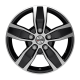 Cerchi in lega Autec Quantro 6.0x15 Black Polished