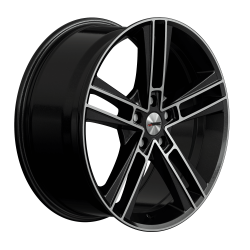 Cerchi in lega Autec Rias 8.5x19 Black Metallic Polished