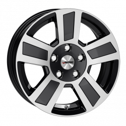 Cerchi in lega Autec Tigris 6.0x14 Black Polished