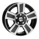 Cerchi in lega Autec Tigris 6.0x15 Black Polished