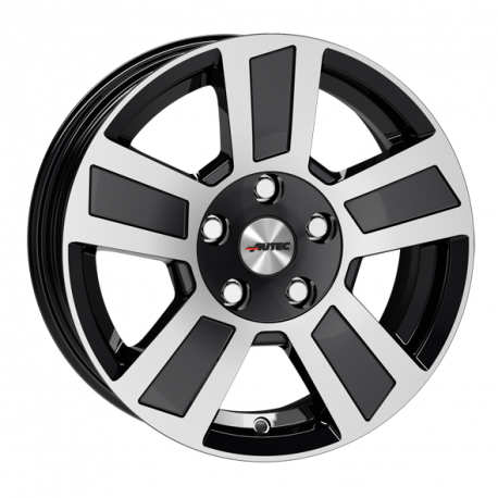 Cerchi in lega Autec Tigris 6.0x15 Black Polished