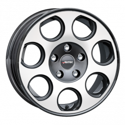 Cerchi in lega Autec Yuna 6.0x15 Graphite Polished